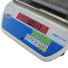 checkweighing scales display